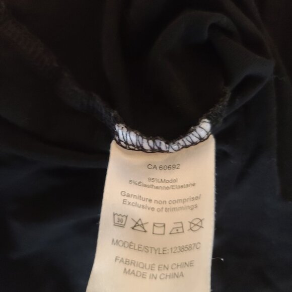 Nursing Top Maternity Black - Picture 5 of 5